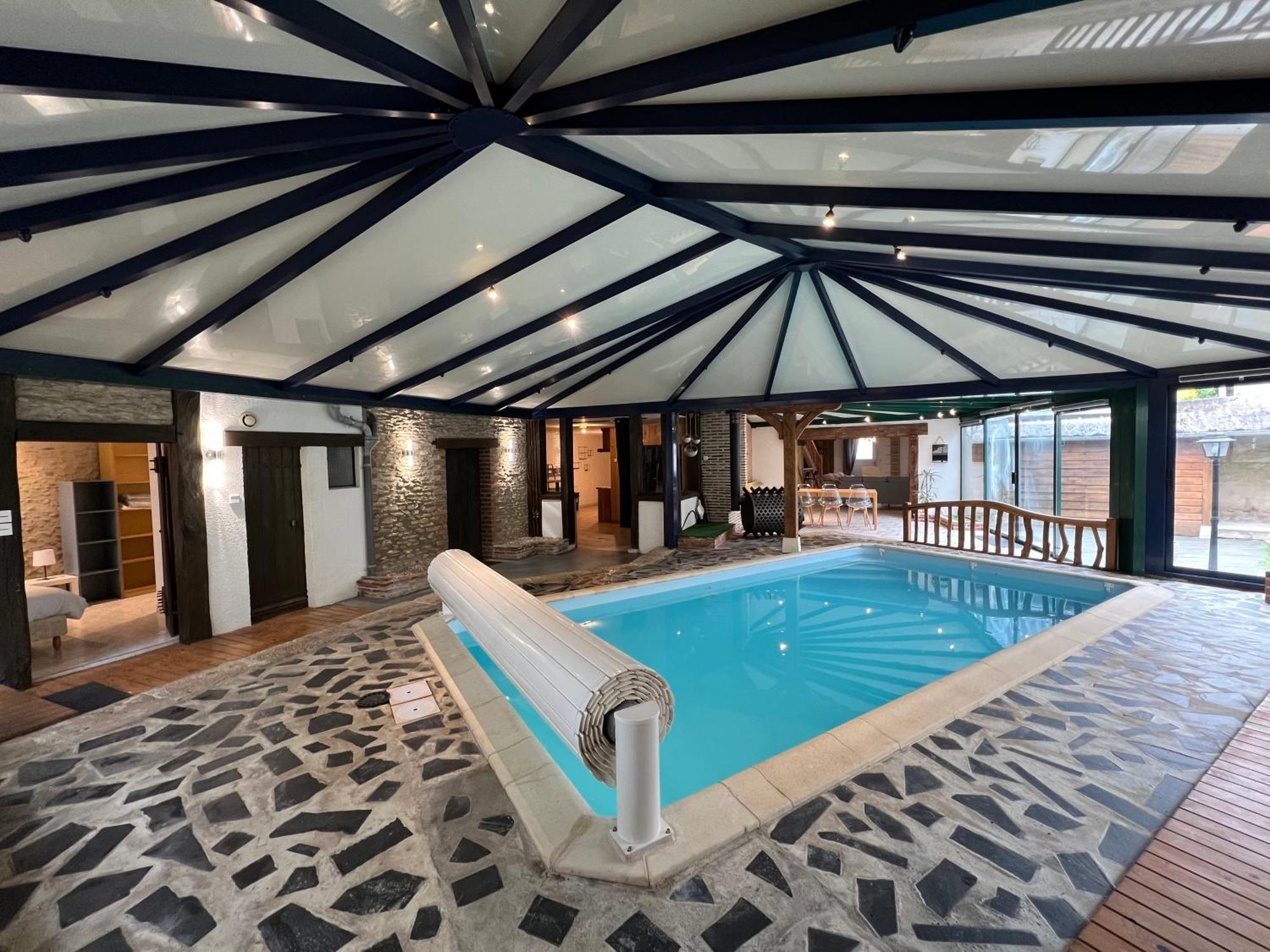 Rigolet Maison En Ville Avec Piscine Interieure Le Controis-en-Sologne Extérieur photo