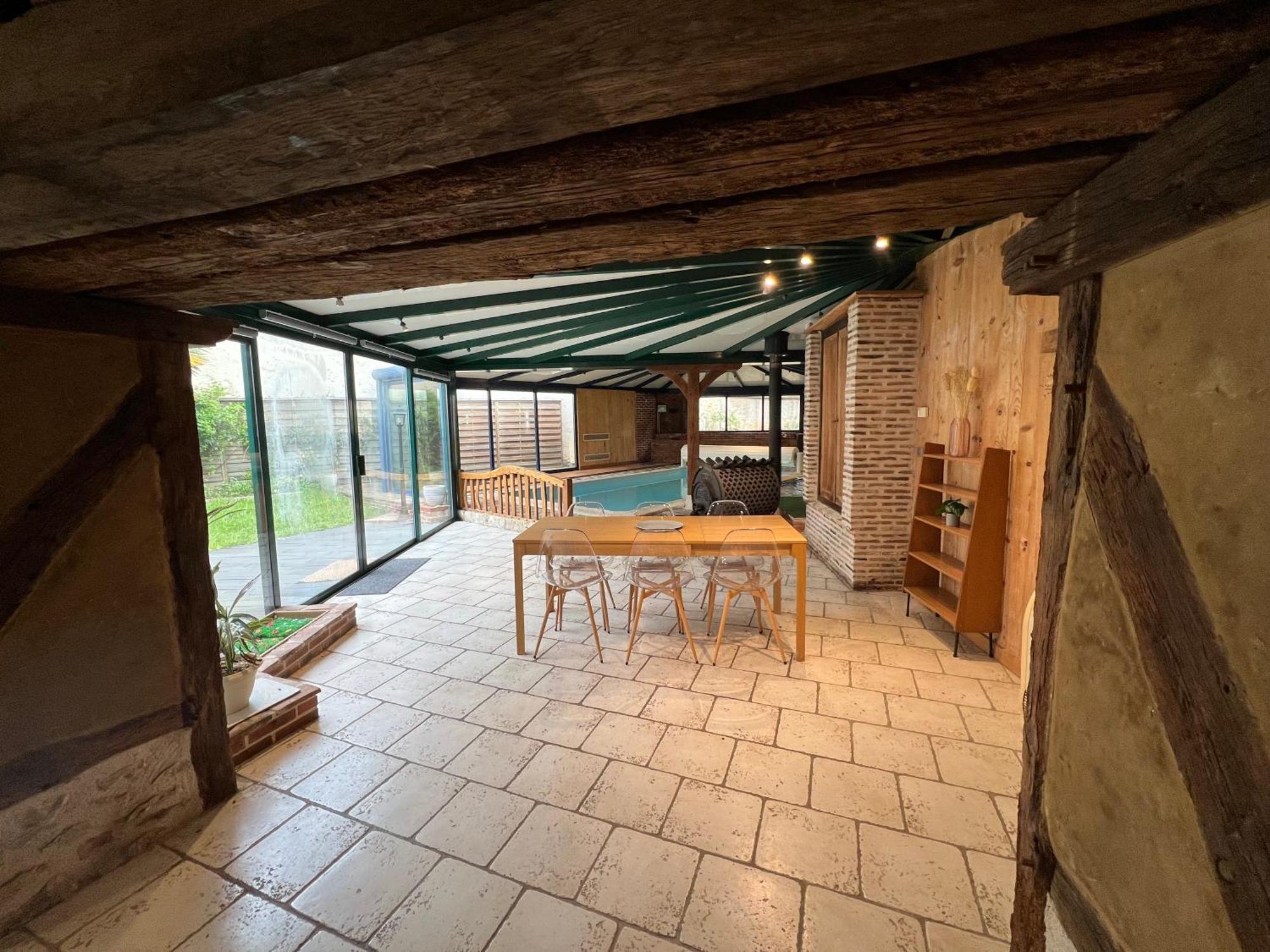 Rigolet Maison En Ville Avec Piscine Interieure Le Controis-en-Sologne Extérieur photo